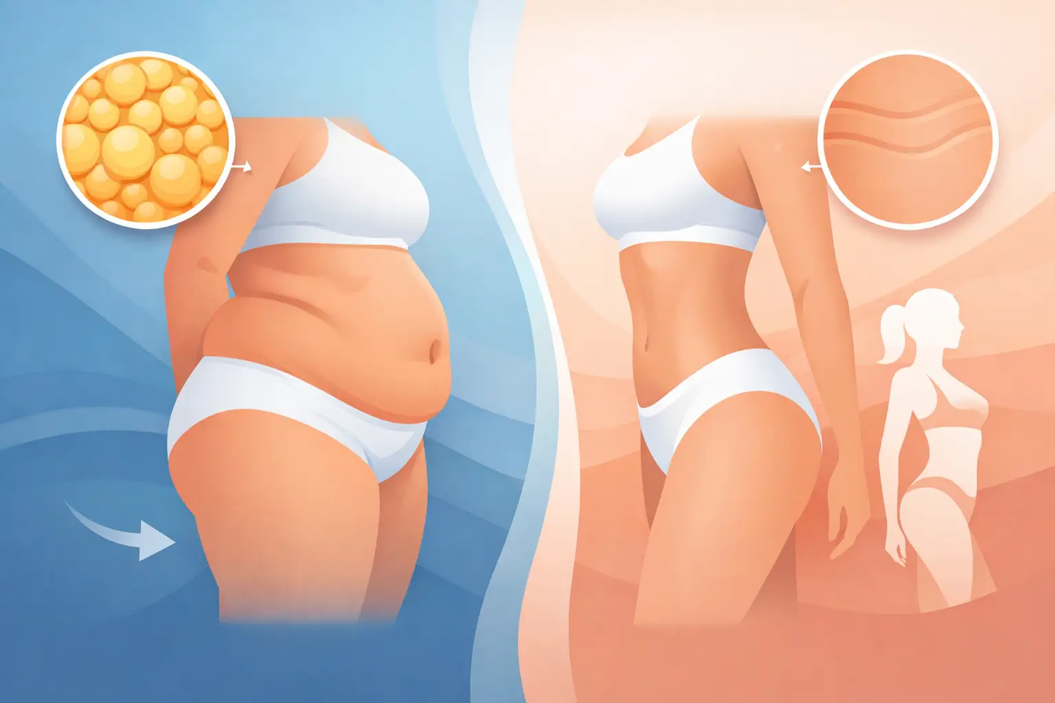 Before and After Liposuction Results