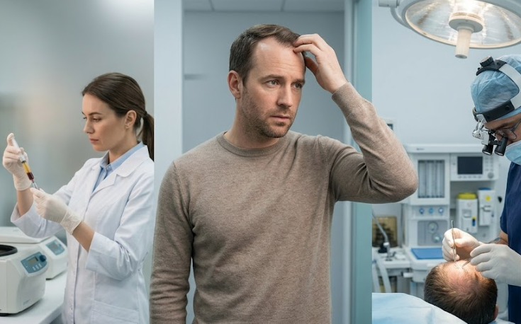 PRP vs Hair Transplant: Which One Should You Choose for Hair Loss?